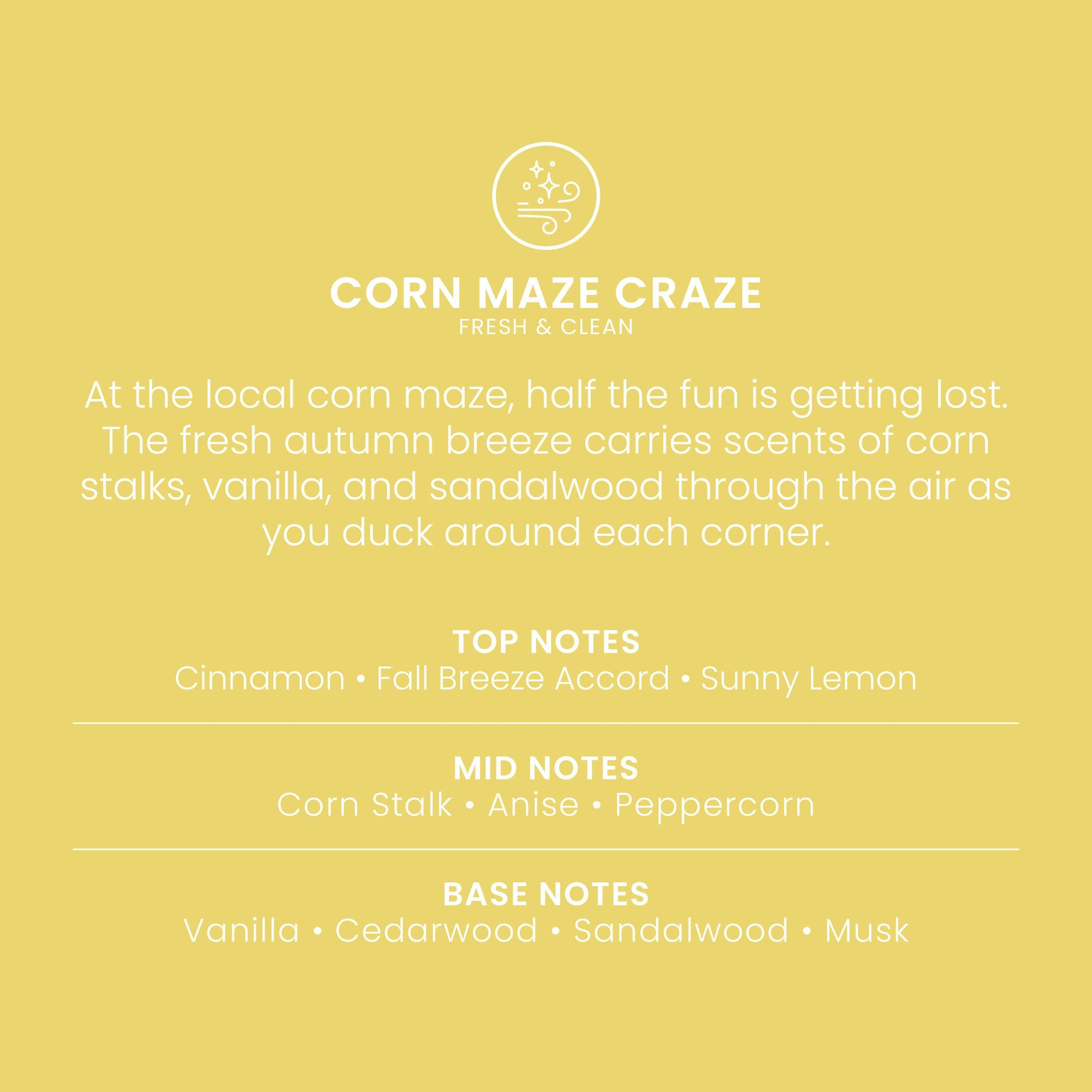 Corn Maze Craze Original Large Jar Candle