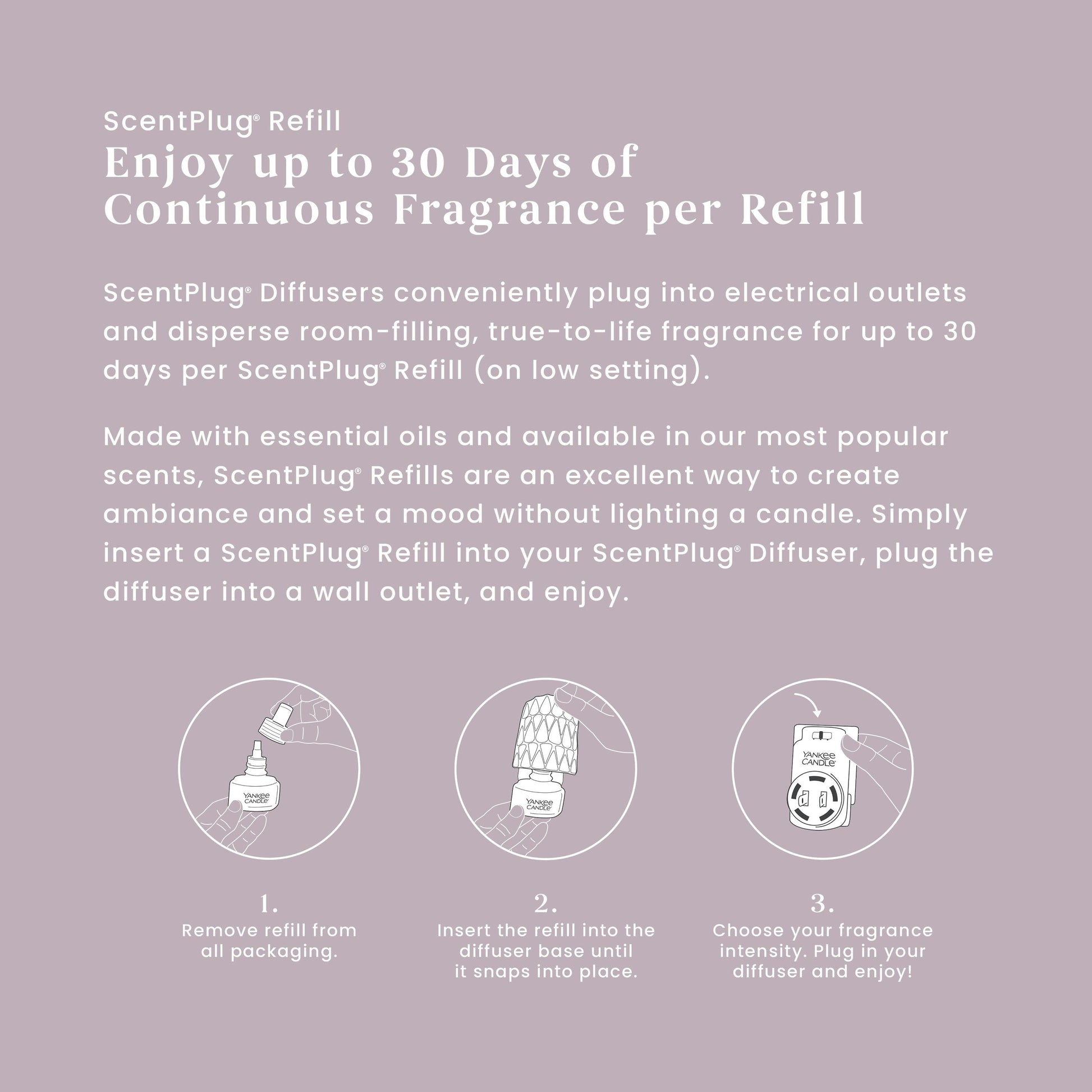 Dried Lavender & Oak ScentPlug® Refill